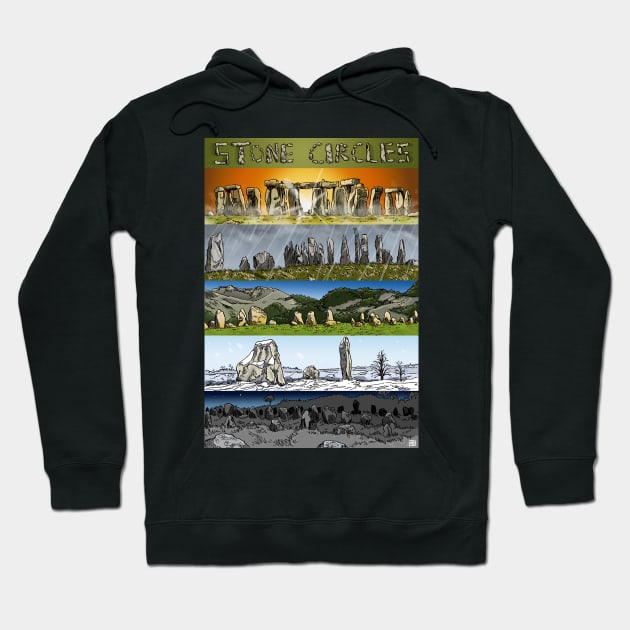 Stone Circles Hoodie by matjackson